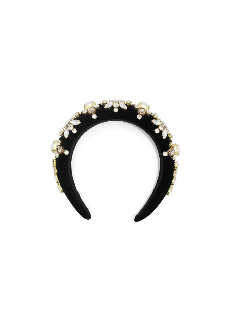 Ophelia Headband  (Black)
