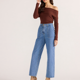 Nadia Denim Patch Pocket Jean