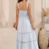 Cornflower Maxi Dress (Blue)
