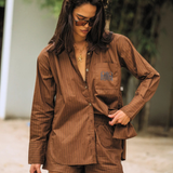 AJJA Pocket Shirt (Mocha)