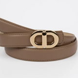 Versailles - Double linked buckle- Gold / Biscuit