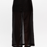 Catamaran Midi Skirt (Black)
