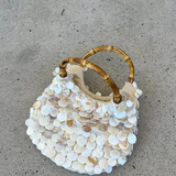 The Amalfi Pearl Bamboo Bag