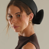 Tara Racewear Pillbox Hat (Black)