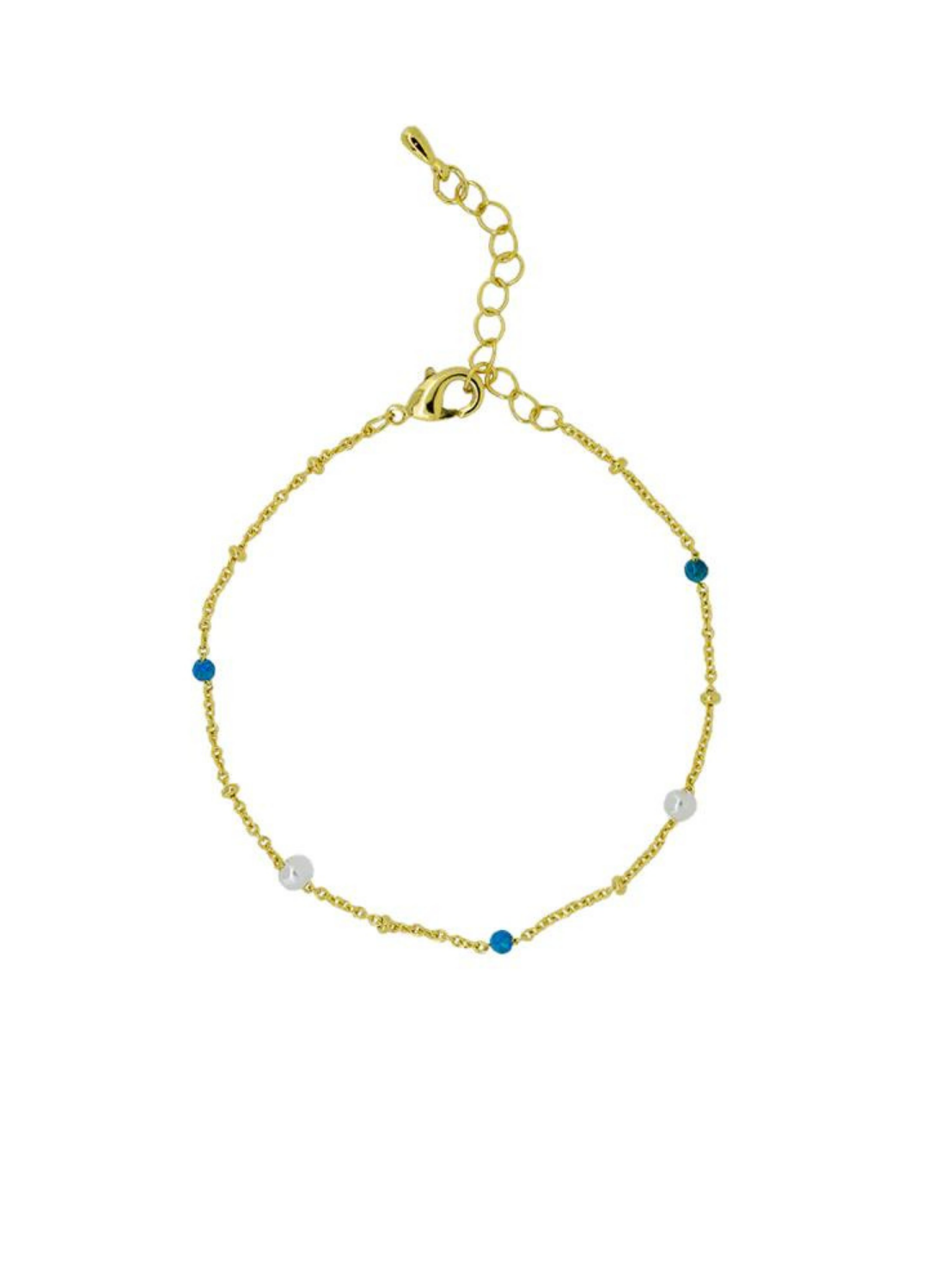 Rosa Bracelet (Gold/Turquoise)