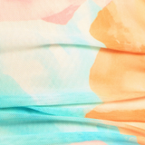 Blossom Strapless Dress (Pink/Blue)
