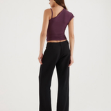 Charlotte Top (Aubergine)
