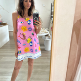Greek Island Mini Dress