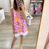 Greek Island Mini Dress