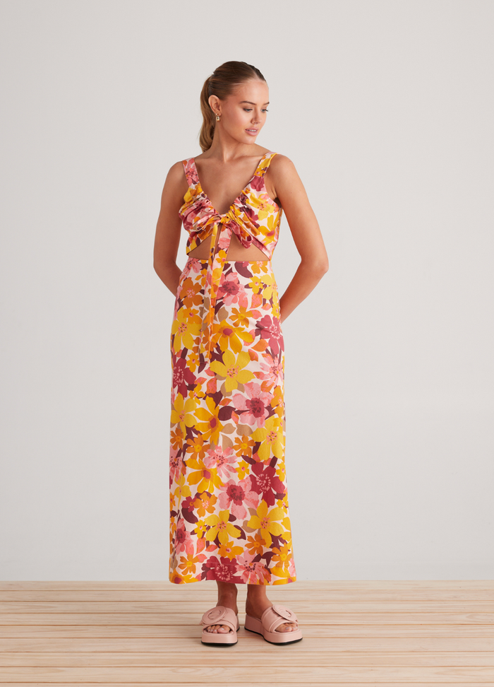 Enya Midi Dress (Bloom)