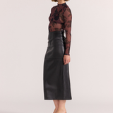 Olina Mesh Top