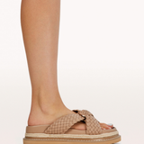 ALBIE (Light Cashew) Platform Slide