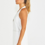 Seville Halter Vest (White)