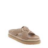 ALBIE (Light Cashew) Platform Slide