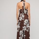 Elara Halter Midi Dress
