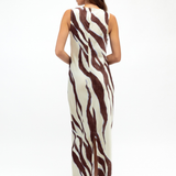 Zara Zebra Maxi Dress