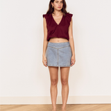 Tate Denim Mini Skirt