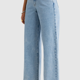 Willow Denim Wide Leg Classic (Light Blue)