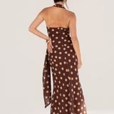 Givelle Halter Maxi Dress