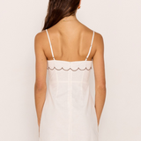 Laurel Scallop Mini Dress