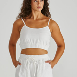 Alani Shirred Bralette