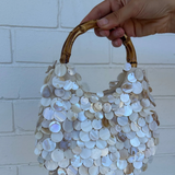 The Amalfi Pearl Bamboo Bag