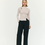 Alexi Assymetrical Top Oat