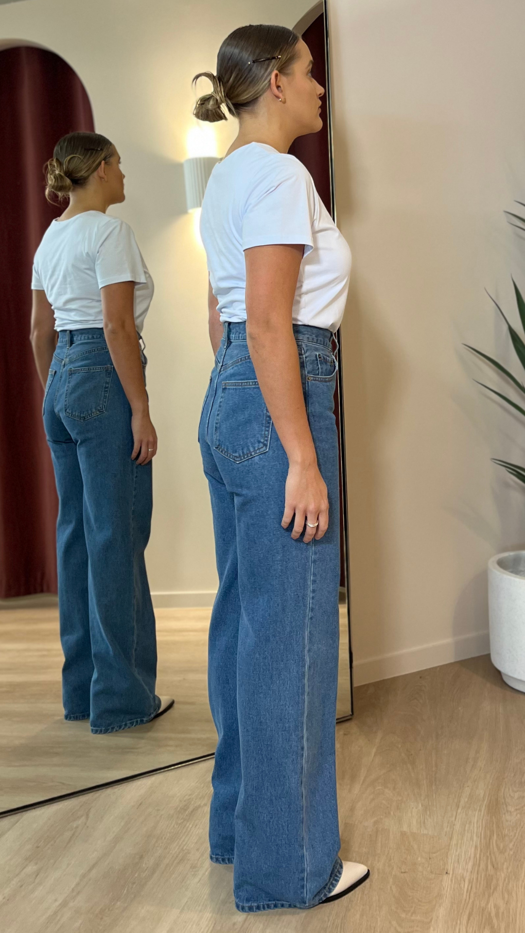 Kodi Wide Leg Denim Jeans