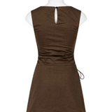 Amanza Dress (Chocolate)