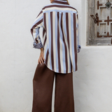 Portofino Luxe Pants Chocolate
