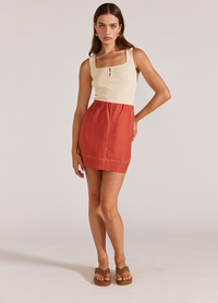 Eva Resort Skirt (Rust)