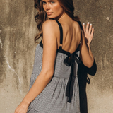 Amia Maxi Dress (Gingham)