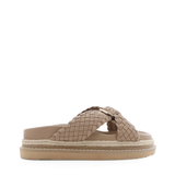 ALBIE (Light Cashew) Platform Slide