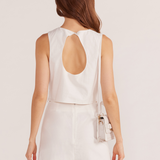 Kimika Embroidered Tank