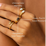 Tiger Eye Ring (Gold)