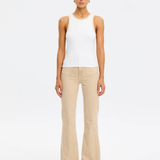 Tallulah Spliced Tank (Ivory/Tan)