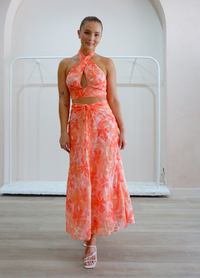 Malibu Top & Skirt Set