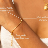 Pebble Bracelet (Gold)