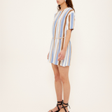 Belmare Knit Tee Dress (Multi Stripe)