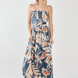 Jana Strapless Dress (Wild Orchid)