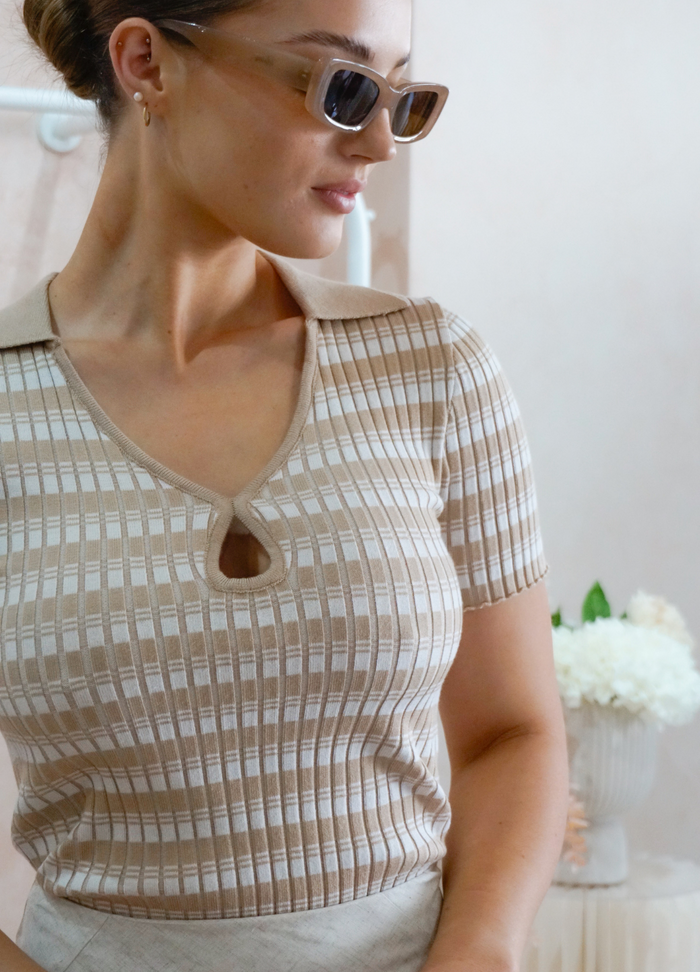 Sylvie Knit Top (Camel)
