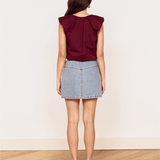 Tate Denim Mini Skirt