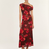 Vivi Mesh Asym Midi