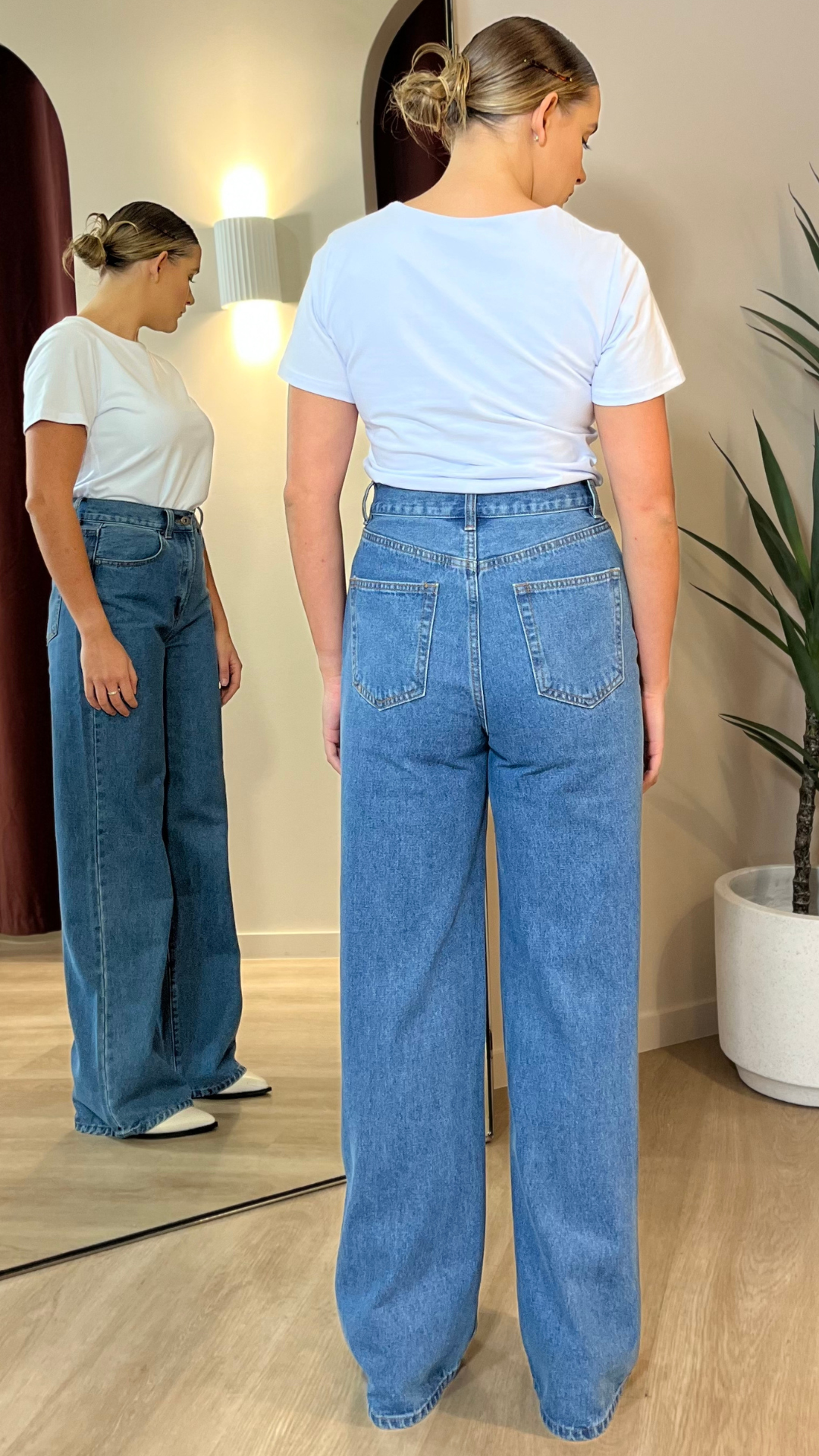 Kodi Wide Leg Denim Jeans