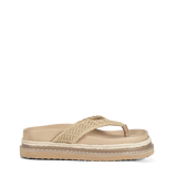Arlette Slide (Natural Raffia)