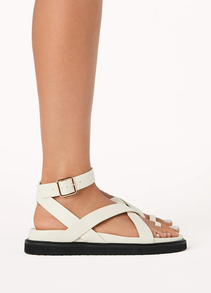 Zinnia Sandal (Bone)