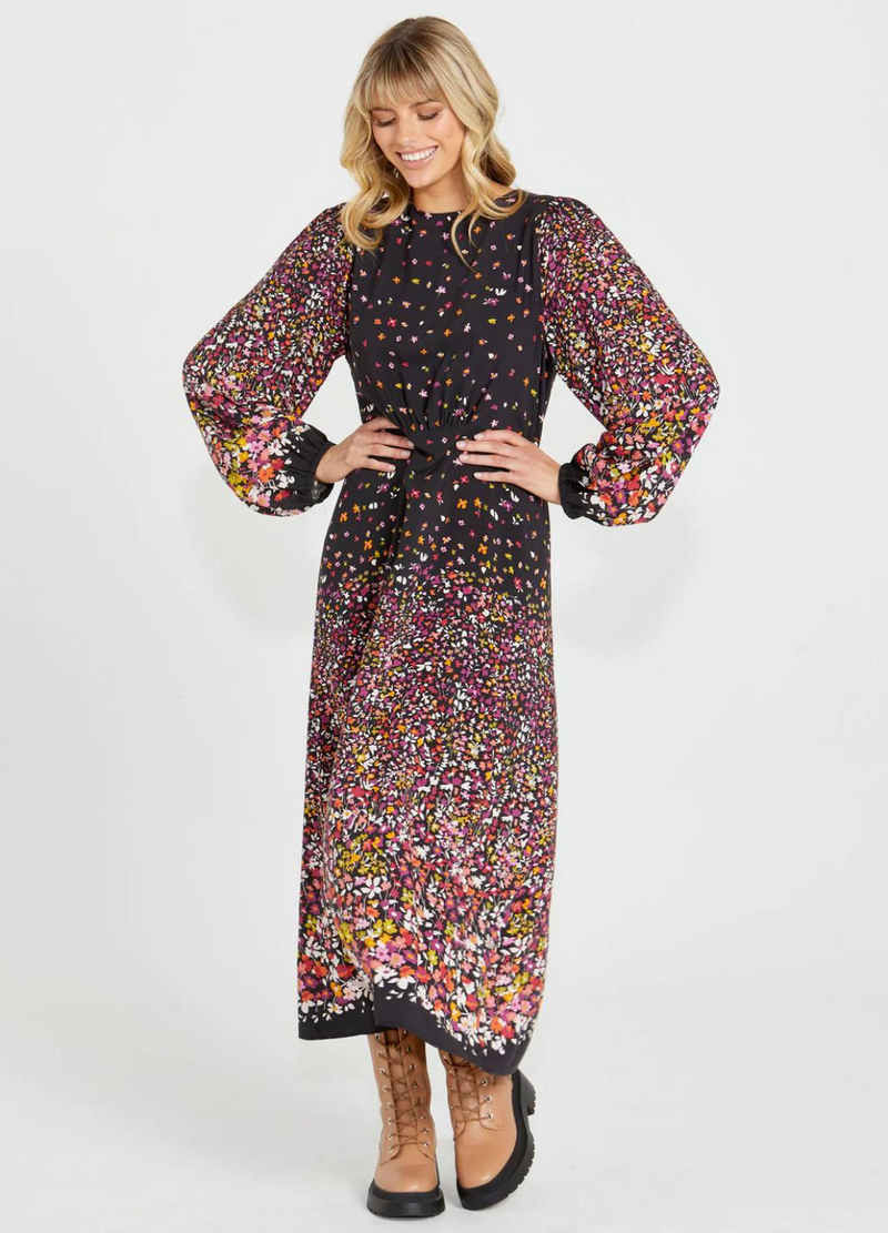 Suki Long Sleeve Maxi Dress