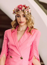 Violet Headpiece (Pinks)