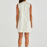 Sabine Denim Vest Dress (Parchment Wash)