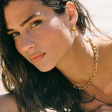 Ridged Earrings (Gold)